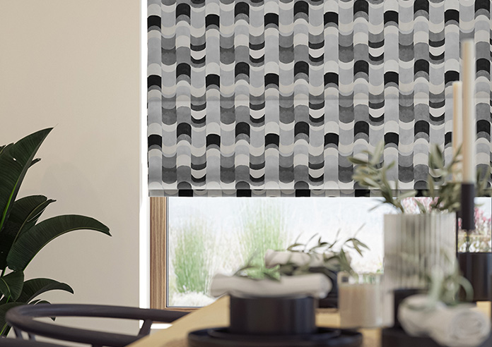 Castillo Velvet, Illusion - Twist&Fit Roman Blind - Image 5